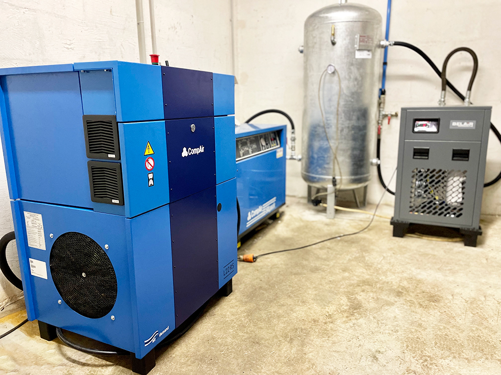 ENRI switches from a thermal compressor to an electric and ecological solution